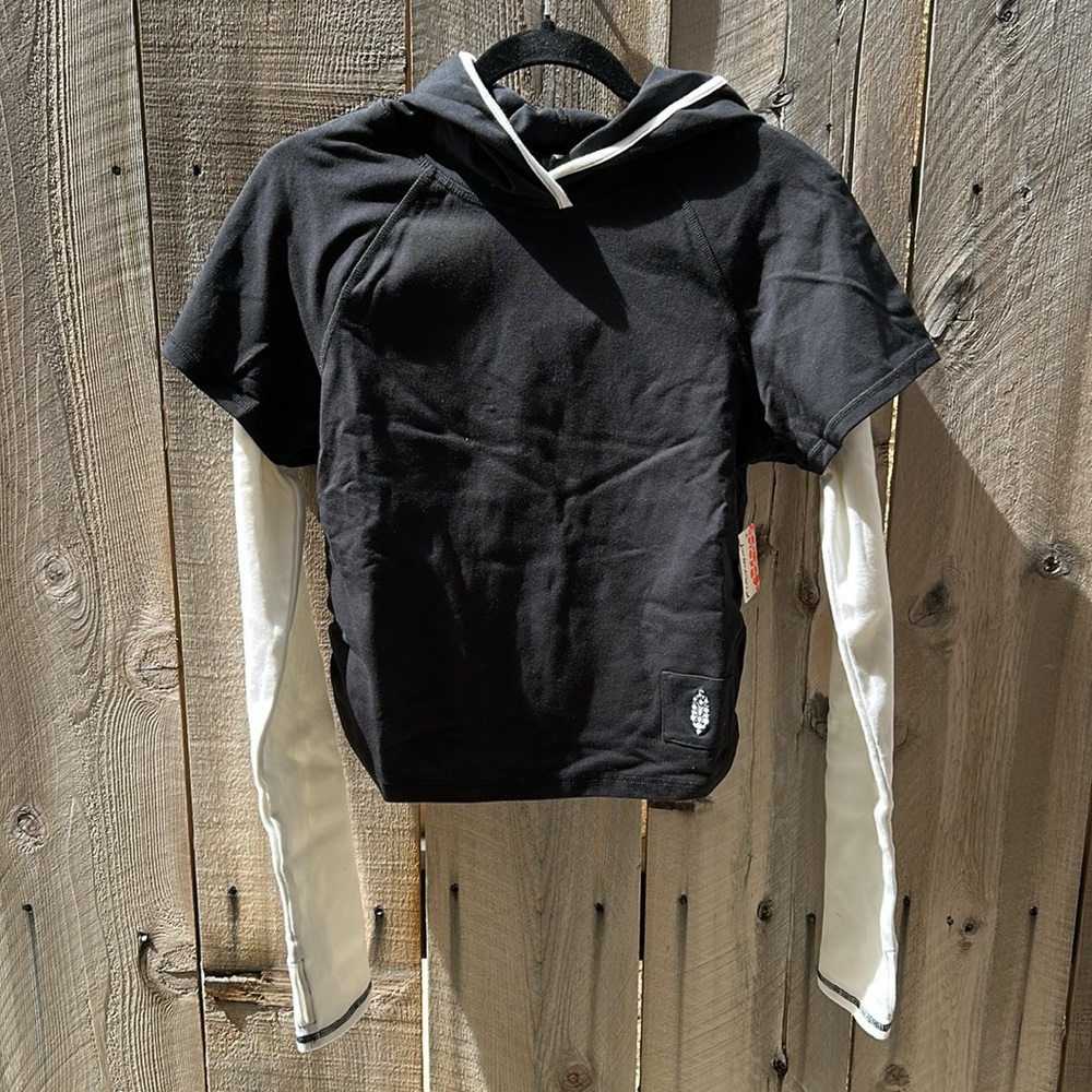 Free People Movement Night Rider Layer in Black Combo - Picture 5 of 11